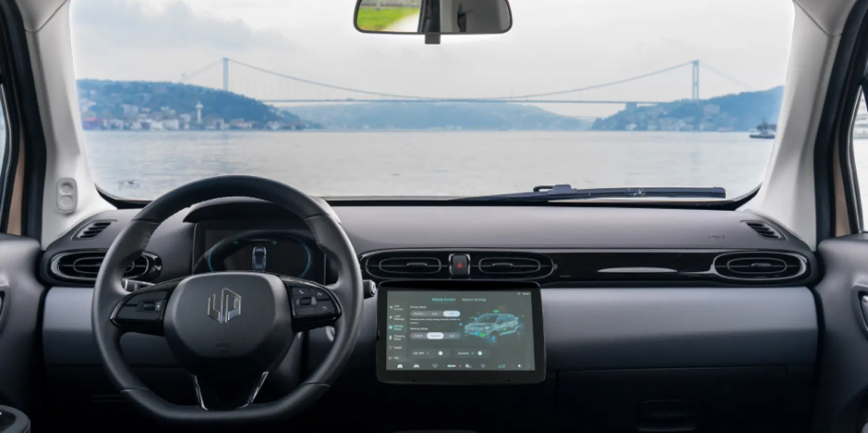 Leapmotor T03 Innenraum mit Touchscreen