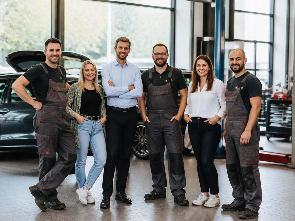 Team von Auto Gerlach Westerwald im Autohaus